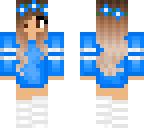 blue tomboy flower
