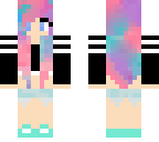 candy colour hair