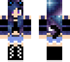 cat galaxy girl