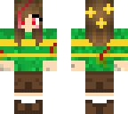 chara costume edit flowers