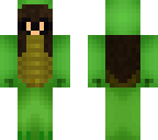 chibi nerd turtle