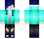 cody with blue hair