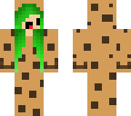 cookie green hair