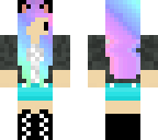cotton candy nerd girl
