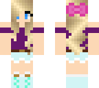 cute blonde hair girl