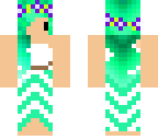 cyan girl