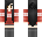 girl with black hair