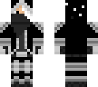 hooded white haired boy