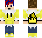 mixed hair teen jolteon