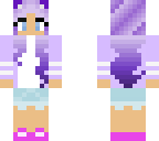 pastel wolf girl fixed