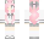 pink hair yandere girl