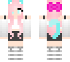 pink haired girl
