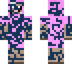 pink sheep is wet