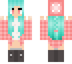 plaid girl