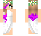 puprple haired birde