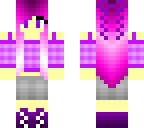 purple checker girl