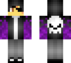 purple skull jacket guy