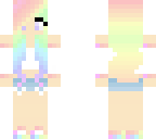 rainbow girl