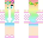 rainbow girl