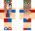 red and blue