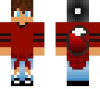 red edit beanie