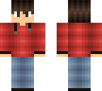 shaded red hoody boy
