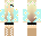 summer floral girl