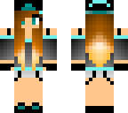 turquoise girl