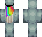 whale rainbow