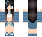 black haired girl