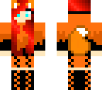 blaze the fire fox girl