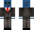 bleu slime in suit