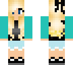 blond blue girl