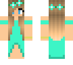 blond mint girl
