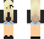 blonde cat girl