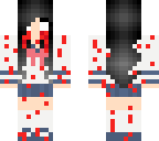 bloody yandere herobrine girl