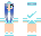 blue girl
