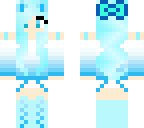 blue girl
