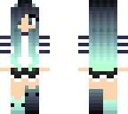 blue girl