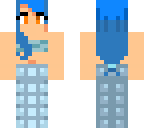 blue mermaid