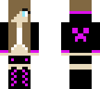 brown hair creeper hoodie girl
