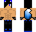 cool wolf shirtless