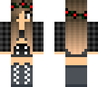 cute evilish dark girl