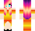 cute sunset girl