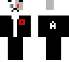 cy-borg panda wearing a tuxedo
