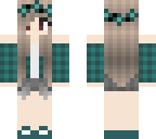 cyan flowercrown