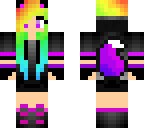 eyes change rainbow wolf