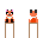 fox on a stool