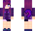 galaxy cat girl