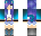 galaxy cat girl